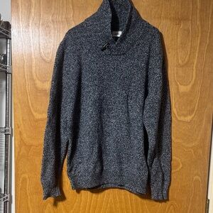 Men's Gray Blue knot Sweater